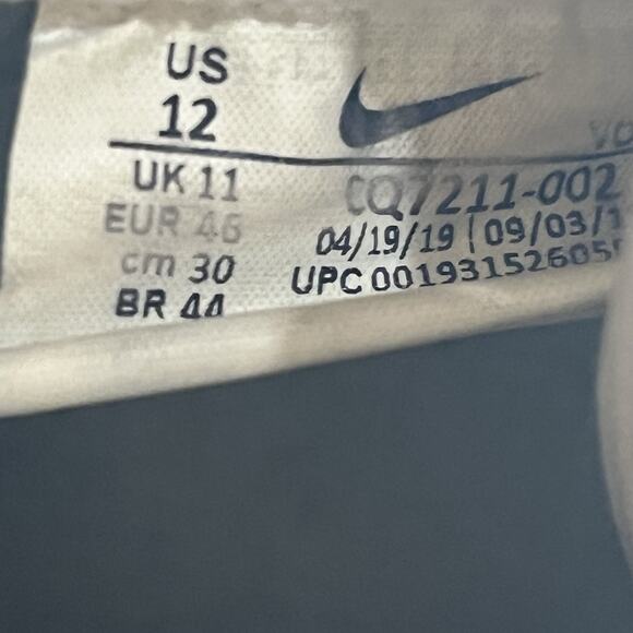 Nike Men's Air Force 1 WTR GTX White Leather CQ7211-002 Boots Sneakers Size 12 - Picture 7 of 9